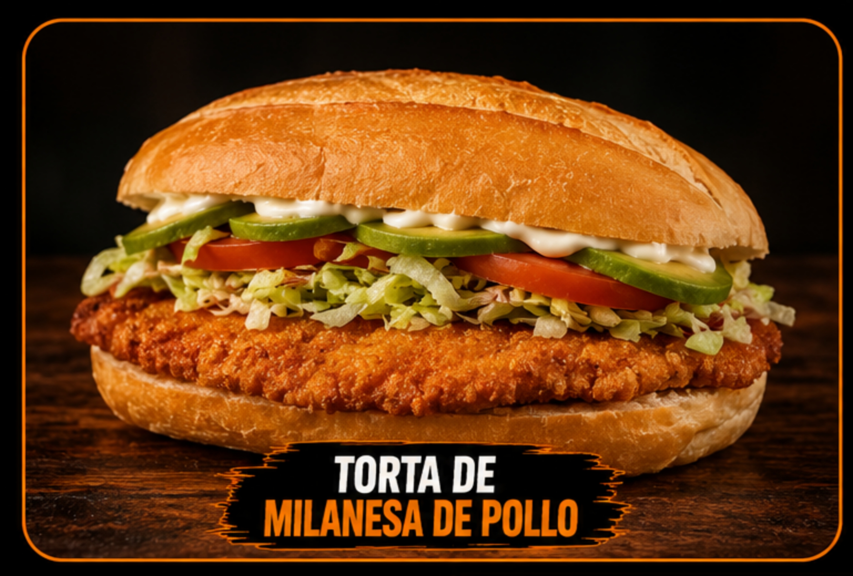 Tortas de Milanesa de Pollo