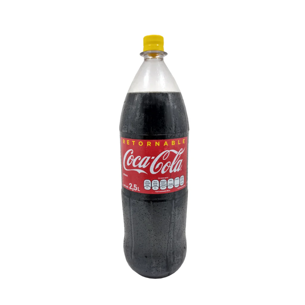 Coca-Cola de 2.5 L. Retornable