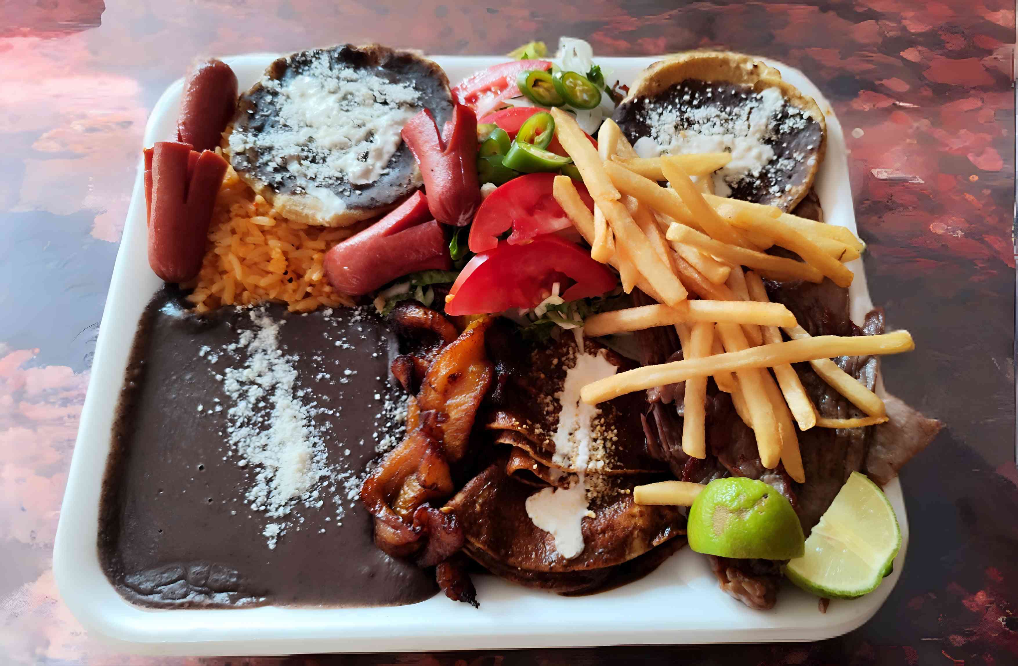 Tampiqueña Tasajo o cerdo